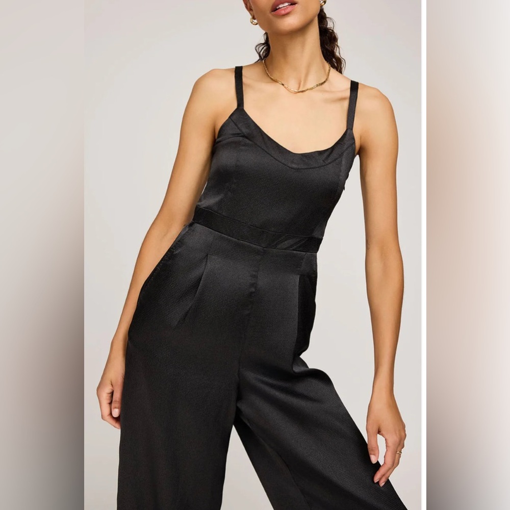 Gentle Fawn Irina Satin Jumpsuit